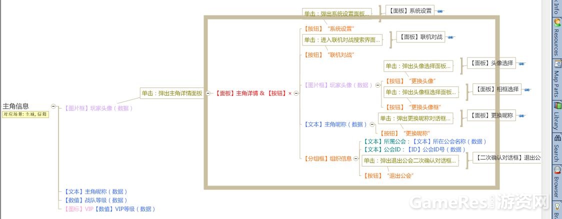 UI信息架构与导航 设计范例-《刀塔传奇》主角信息.jpg