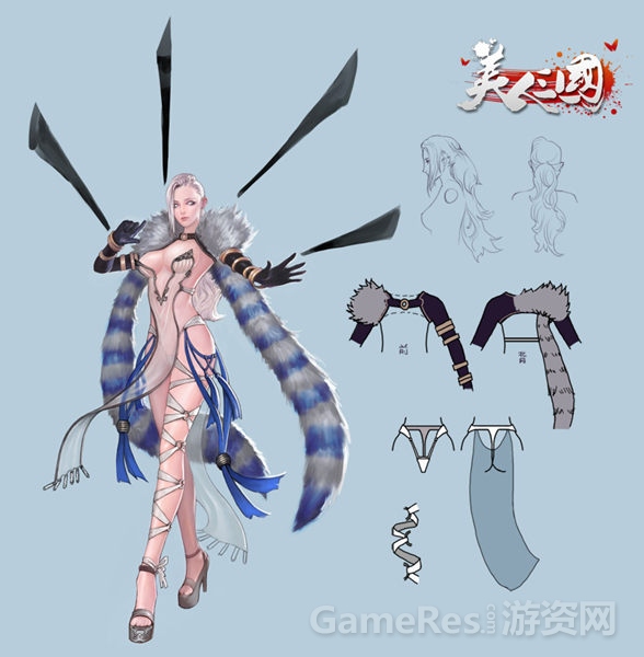 图6 《美人三国》蔡文姬穿着惹火.jpg