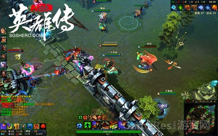 图3：《三国杀英雄传》新国战模式玩的就是刺激拼杀。.jpg
