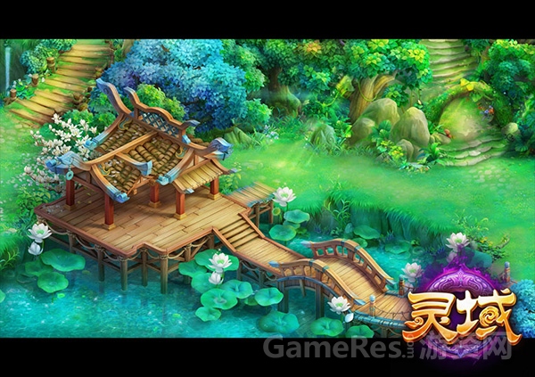 图1 《灵域》高清游戏画面.jpg