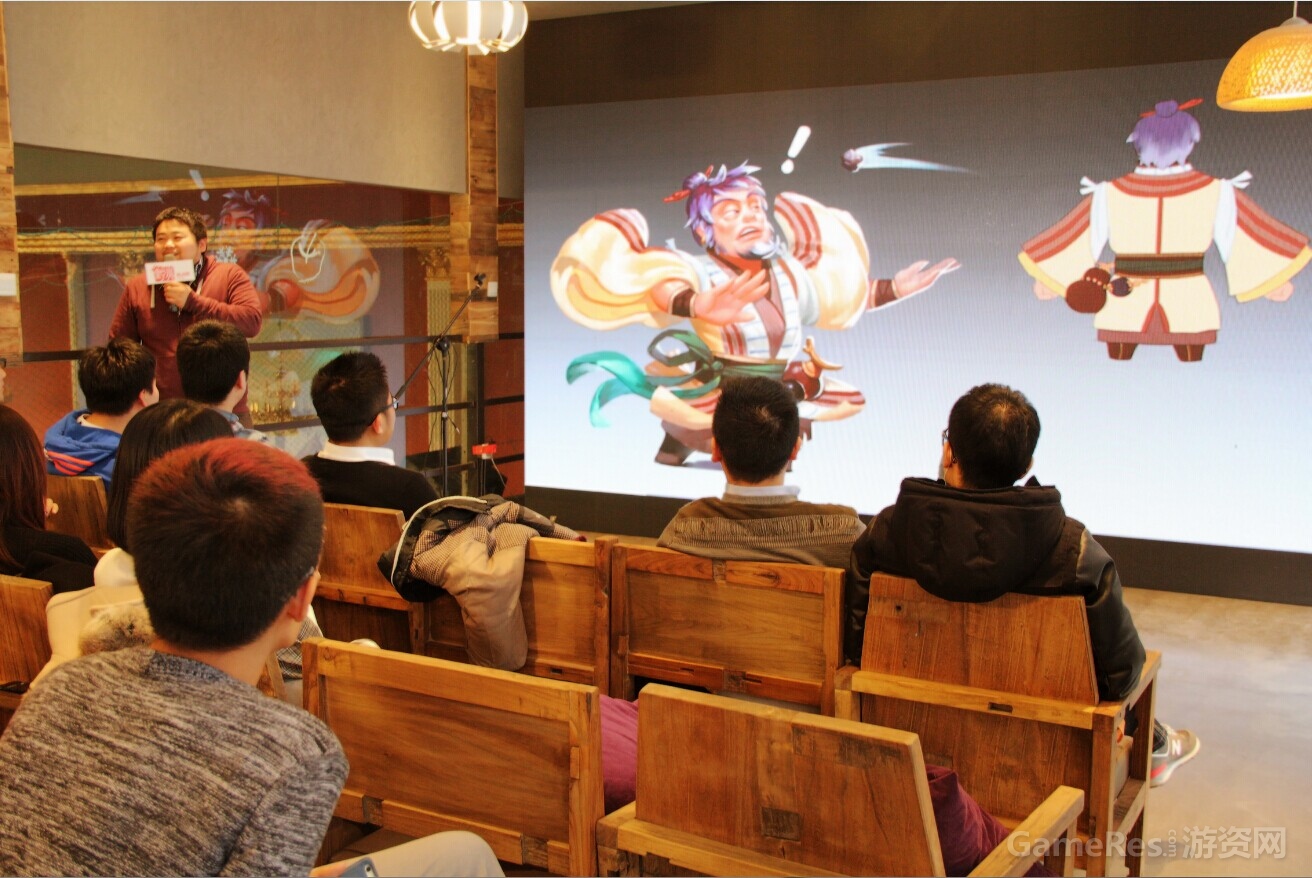 图11：魏坤介绍《龙门镖局》角色设定.jpg