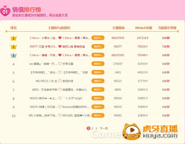 图7 虎牙直播情侣暂时排行.jpg