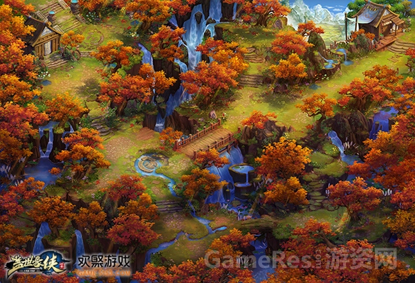 图1 《盖世豪侠》新地图世外枫林.jpg