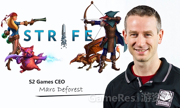 图1 《魔幻英雄》开发商S2 Games首席执行官Marc-Deforest.jpg