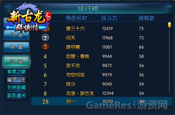 《新古龙群侠传》