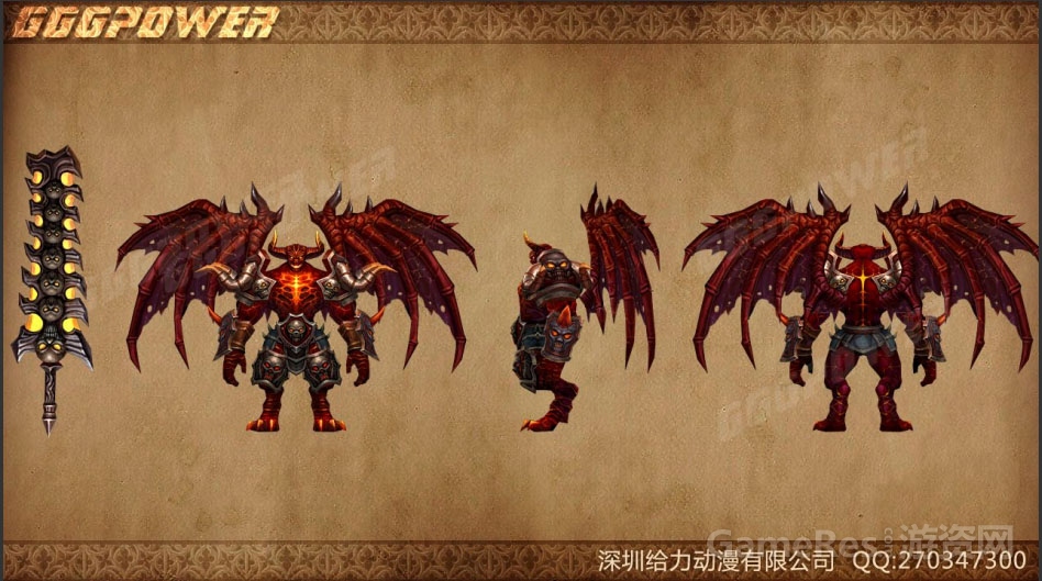 角色模型