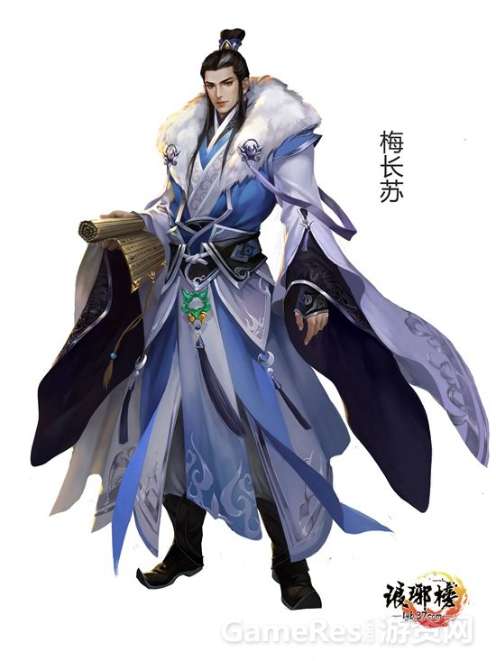 图3 《琅琊榜》页游原画.jpg