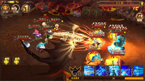 图3：《魔灵幻想》魔灵助阵战斗特效.jpg