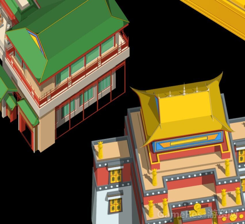 重点建筑细节