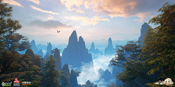 图1 《古剑奇谭网络版》高端技术打造宏伟场景.jpg