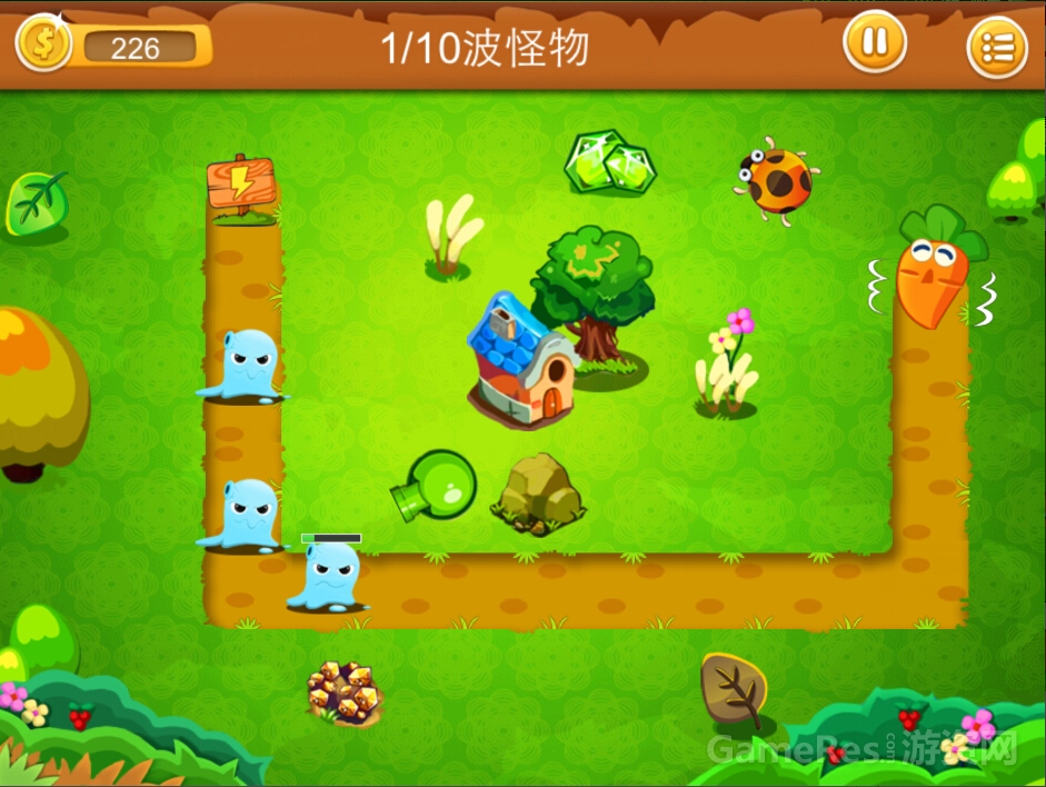 天了嚕!《保衛蘿蔔3》盜版衝進app store免費榜前50 - gameres遊資網