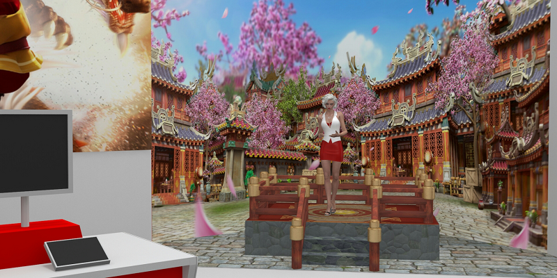 【图3 虚拟场景，游戏画面逼真还原】.png