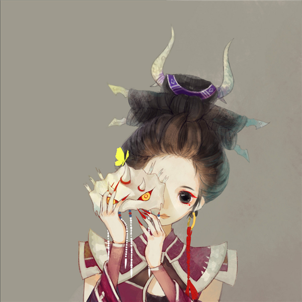 图12 《发现一只小蝴蝶》——骑着大喵去赶集作品.jpg