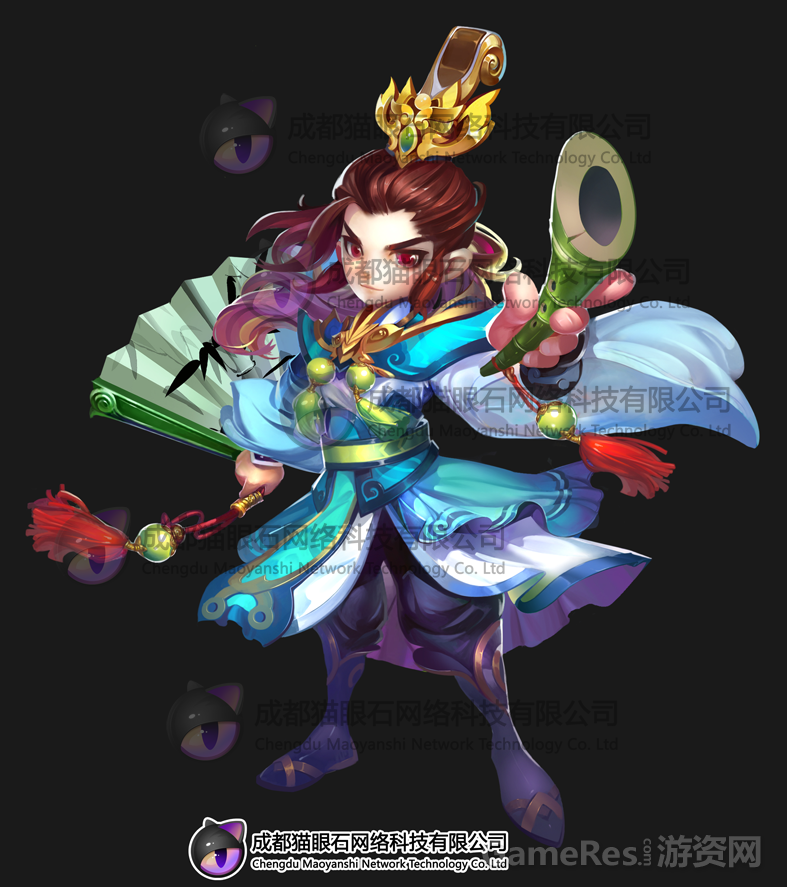 猫眼石角色原画6.png