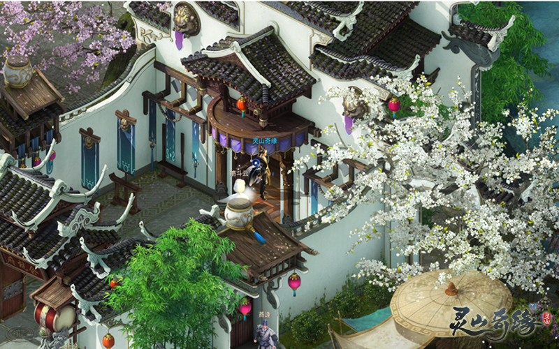 图３《灵山奇缘》游戏场景“余杭”.jpg