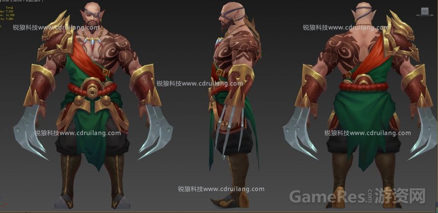 2.2.1 现世代角色制作_写实_国风_《剑啸》_广州乐牛03.jpg