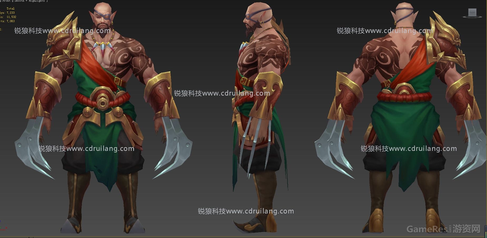 2.2.1 现世代角色制作_写实_国风_《剑啸》_广州乐牛03.jpg