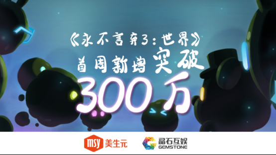 《永不言弃3：世界》获多渠道推荐，首周新增破300万！471.png