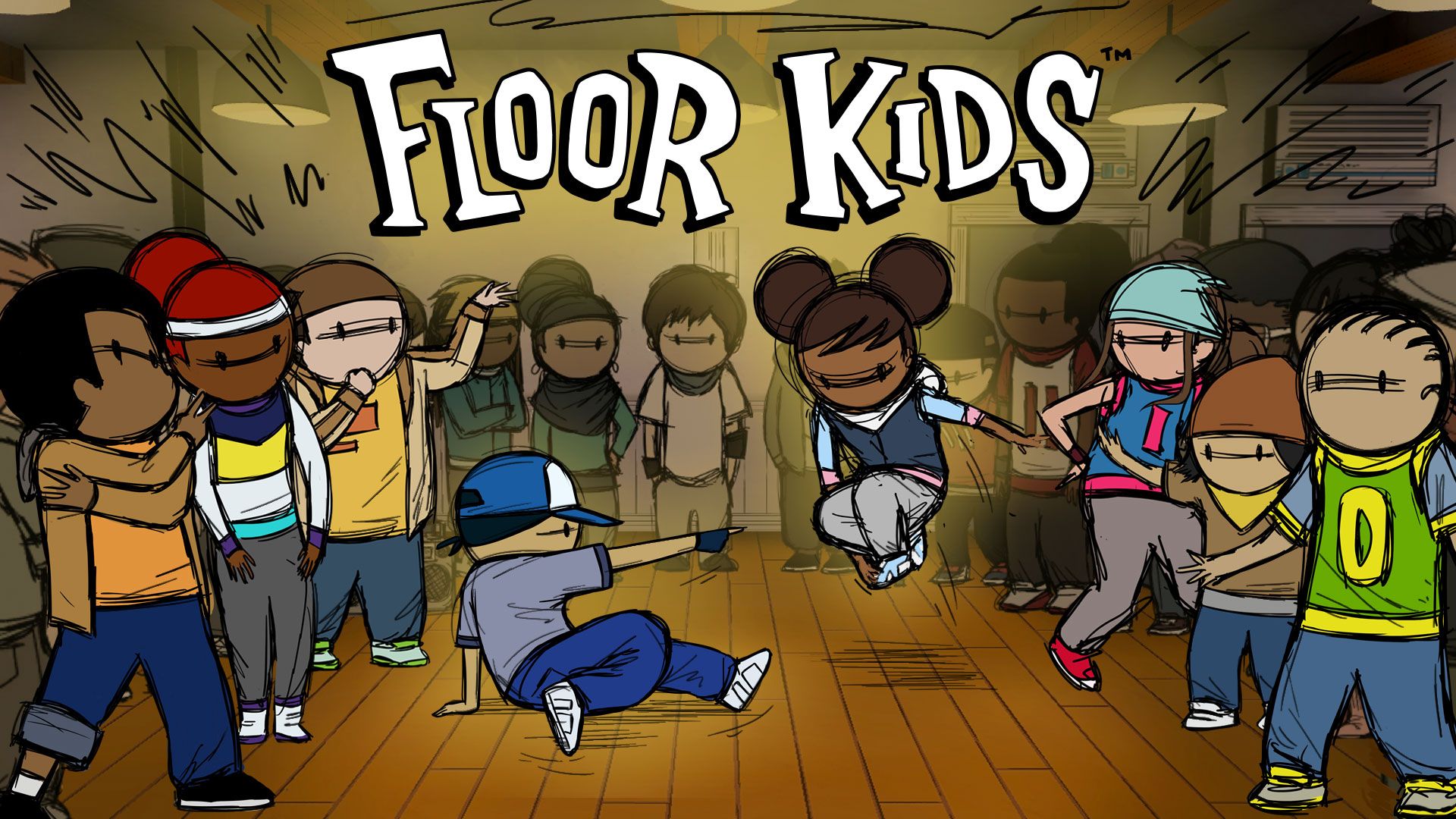 《floor kids》(街舞少年)在steam正式上线,其以独特的特技节奏游戏