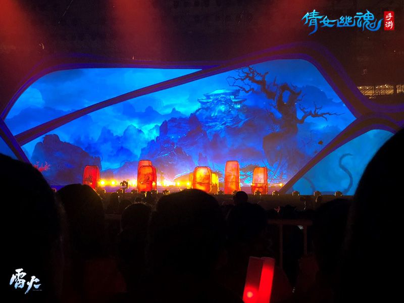 图2：超感沉浸秀《梦回兰若》鸟巢上演.jpg