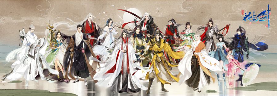（图1）网易古风言情手游“花与剑”，明日App Store首发.jpg