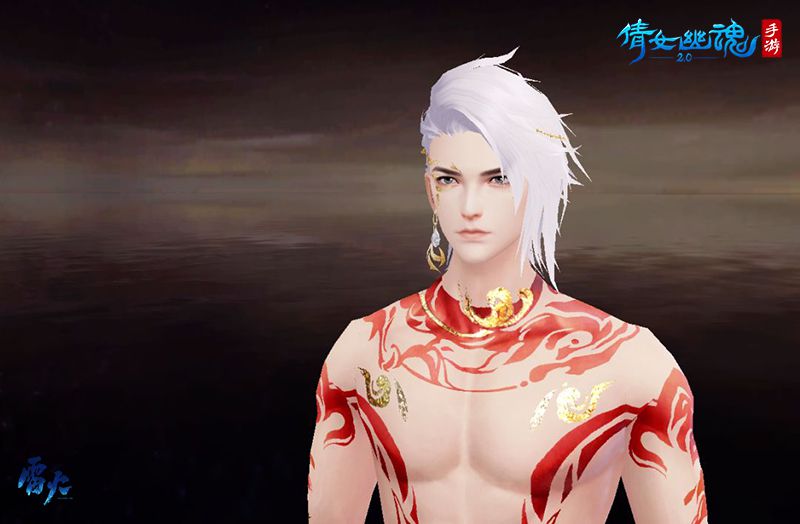 图3：全新带妆男款时装【惊鸿羽】.jpg