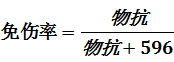 利用MATLAB逆推王者榮耀物抗—免傷率公式