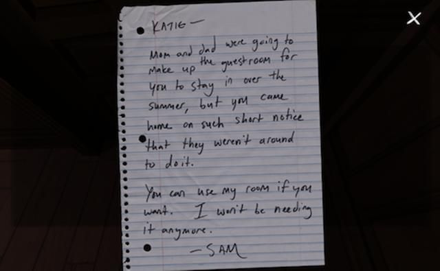 《Gone Home》：以“家”為設計核心，為解謎遊戲創造新的環境