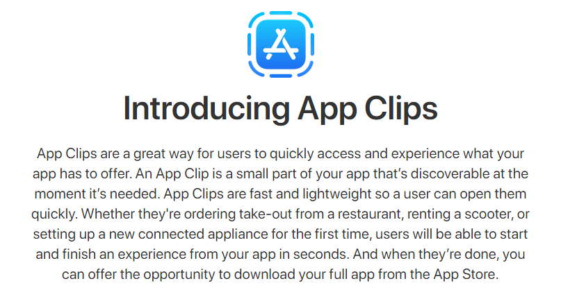 App Clips，苹果生态闭环的关键？