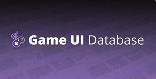 游戏设计灵感发源地《Game UI Database》数据库网站上线