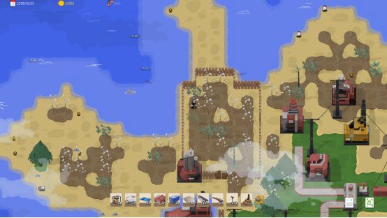 模擬經營類遊戲《島與工廠》商店頁面上線steam