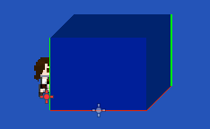 製作 oblique/cabinet 投影的 2D 遊戲時，確認精靈先後順序的排序方法