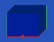 製作 oblique/cabinet 投影的 2D 遊戲時，確認精靈先後順序的排序方法