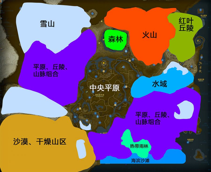 How Was The Big World Map Of The Legend Of Zelda Breath Of The Wild Made Electrodealpro