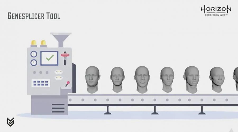 如何創造並整合《地平線2：西之絕境》168個高質量人臉資源[GDC 2022]
