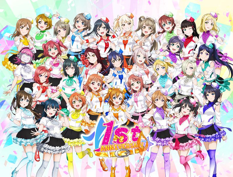 《Love Live! 學園偶像季：群星閃耀》上線一週年  兩代產品聯動上演雙廚狂喜