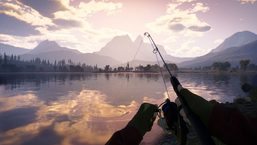 在《荒野的召唤：垂钓者》的设计真实且硬核的钓鱼游戏