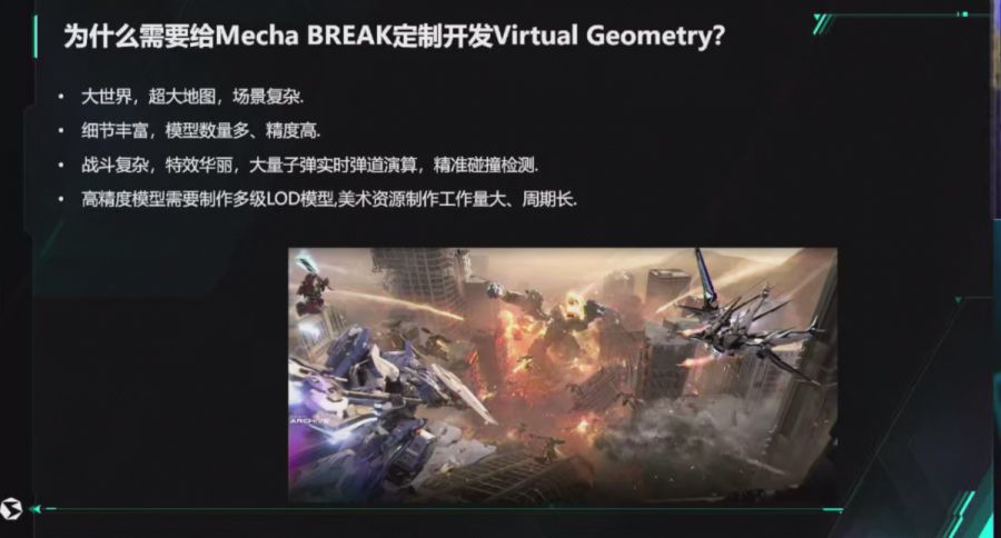 “所見即所渲”，西山居新作《解限機》這樣使用Virtual Geometry