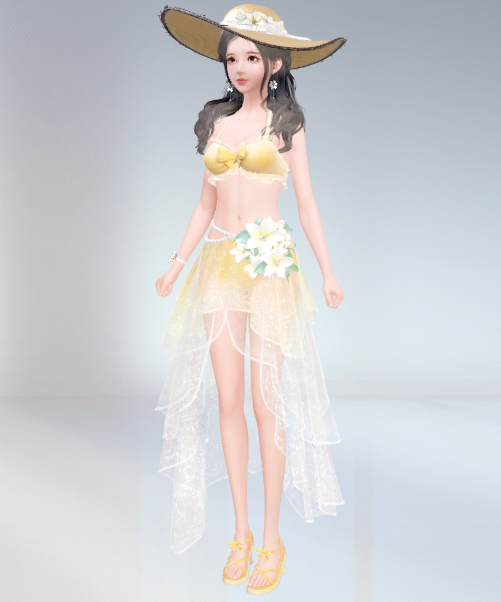 图02《战盟桌面精灵 - 夏日服装拓展包：热海沙滩》DLC服装展示.png