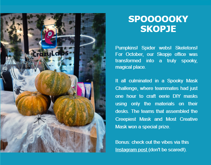 Skopje Office activity