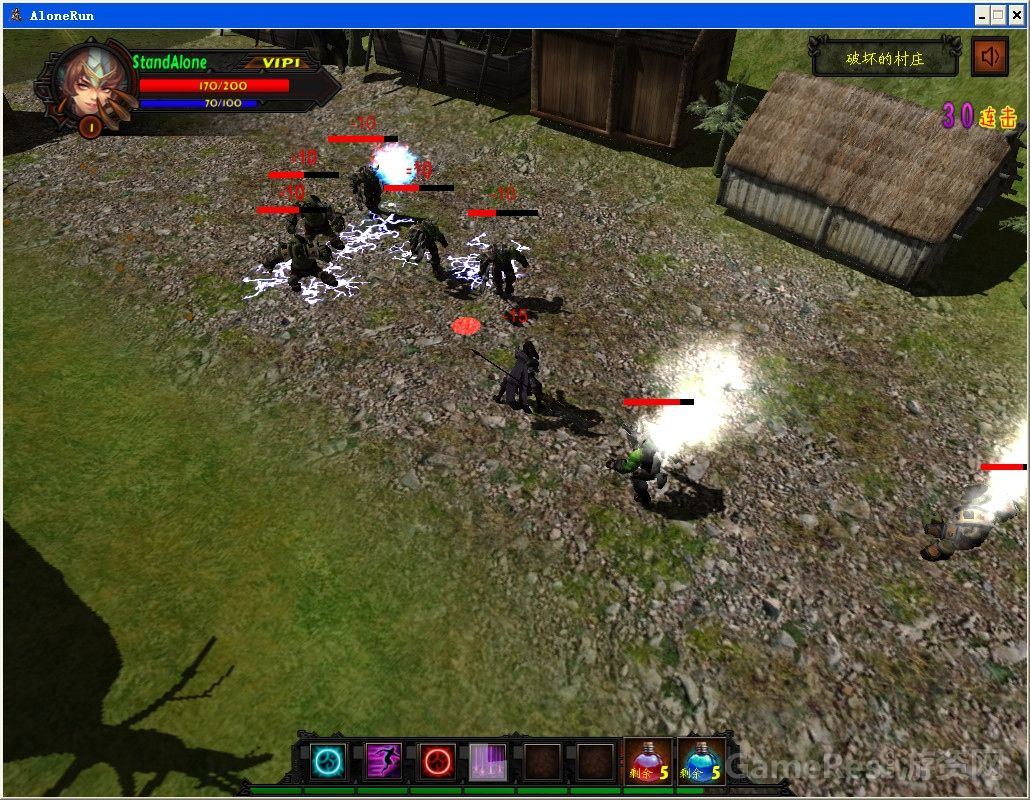 发布一个自己独立制作的unity3d游戏《决战延寿》