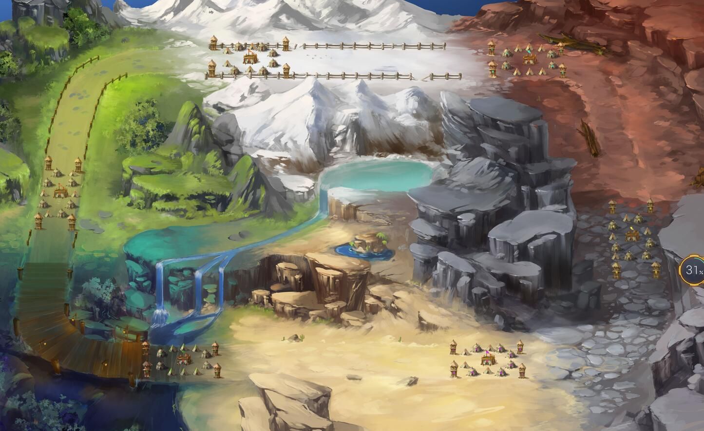 一款市场无竞争的6人混战即时策略游戏寻独代