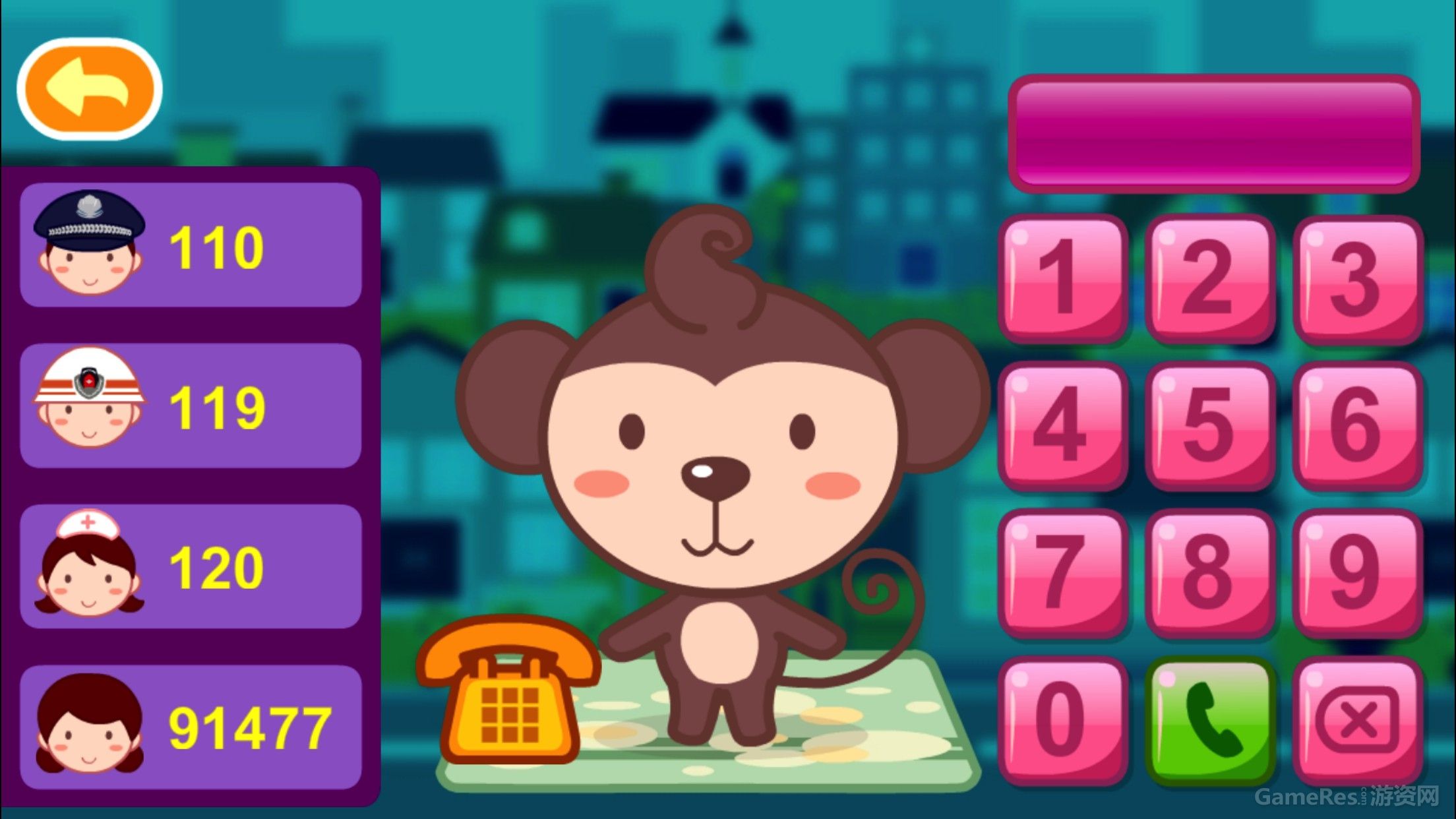 儿童宝宝打电话 - 幼儿手机音乐游戏