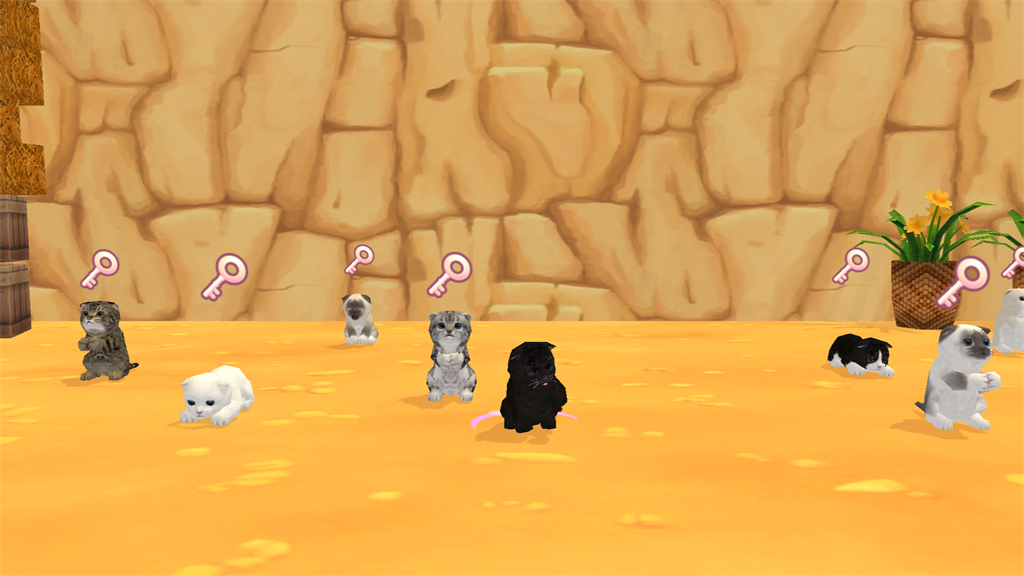 小猫咪：可爱宠物养成游戏