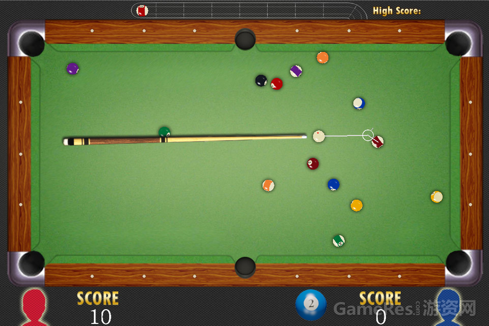 撞球遊戲（PoolingBall）