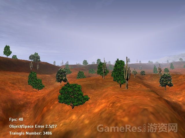 大规模室外场景渲染技术