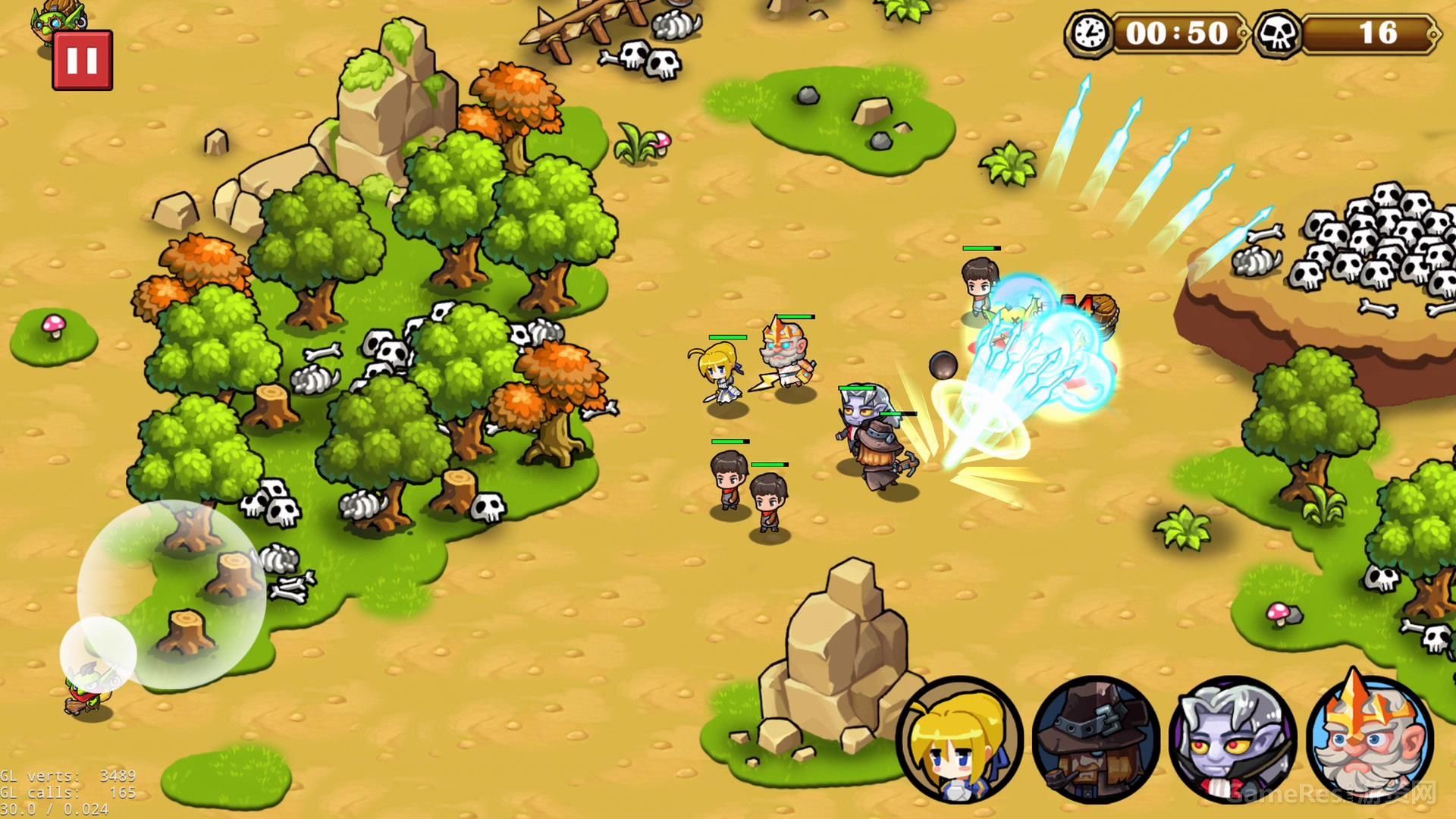 团队即时战斗类手游