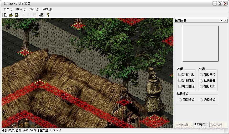 45度地图编辑器