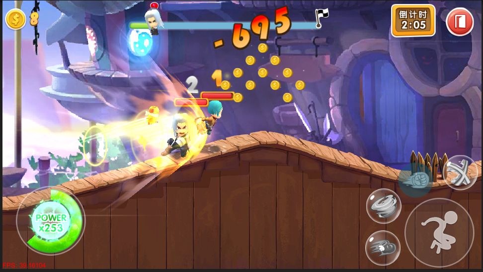 多人竞技跑酷动作游戏《乱斗大联盟》