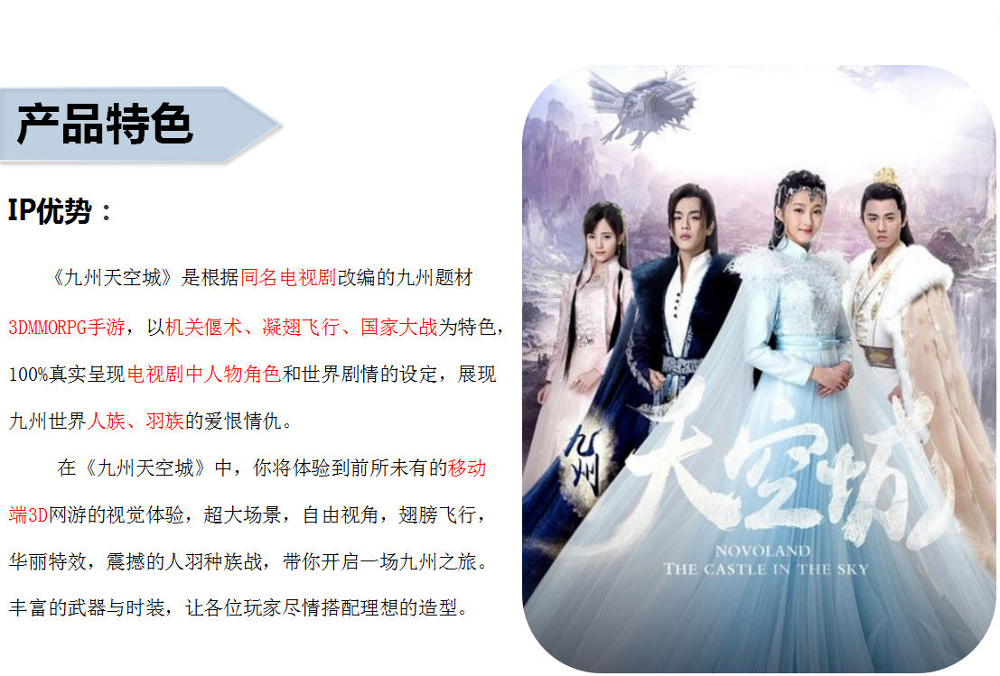 《九州天空城》寻海外独代